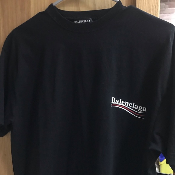 balenciaga tag shirt